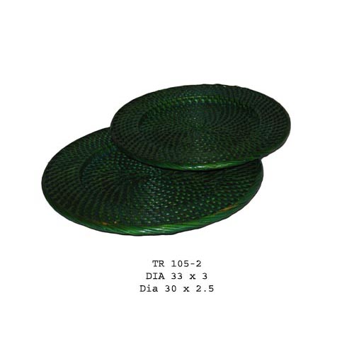 Bamboo & rattan tray