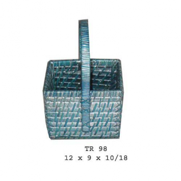 Bamboo & rattan basket