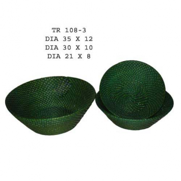rattan bowl