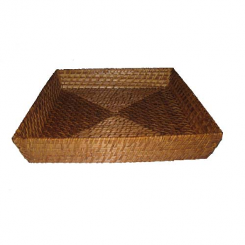 Rattan tray