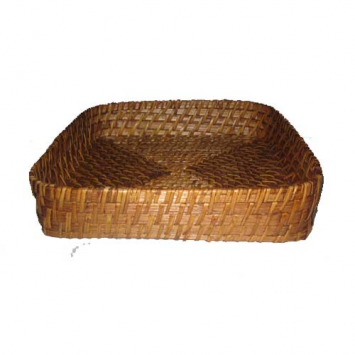 Rattan tray