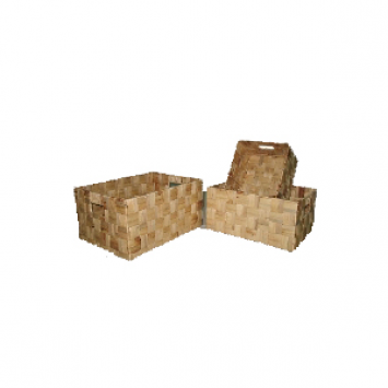 Water hyacinth basket