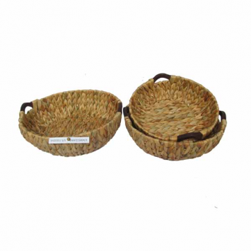 Water hyacinth basket