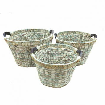 Water hyacinth basket